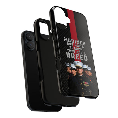 Marine Corps Tough iPhone Case - Proud Military Supporter