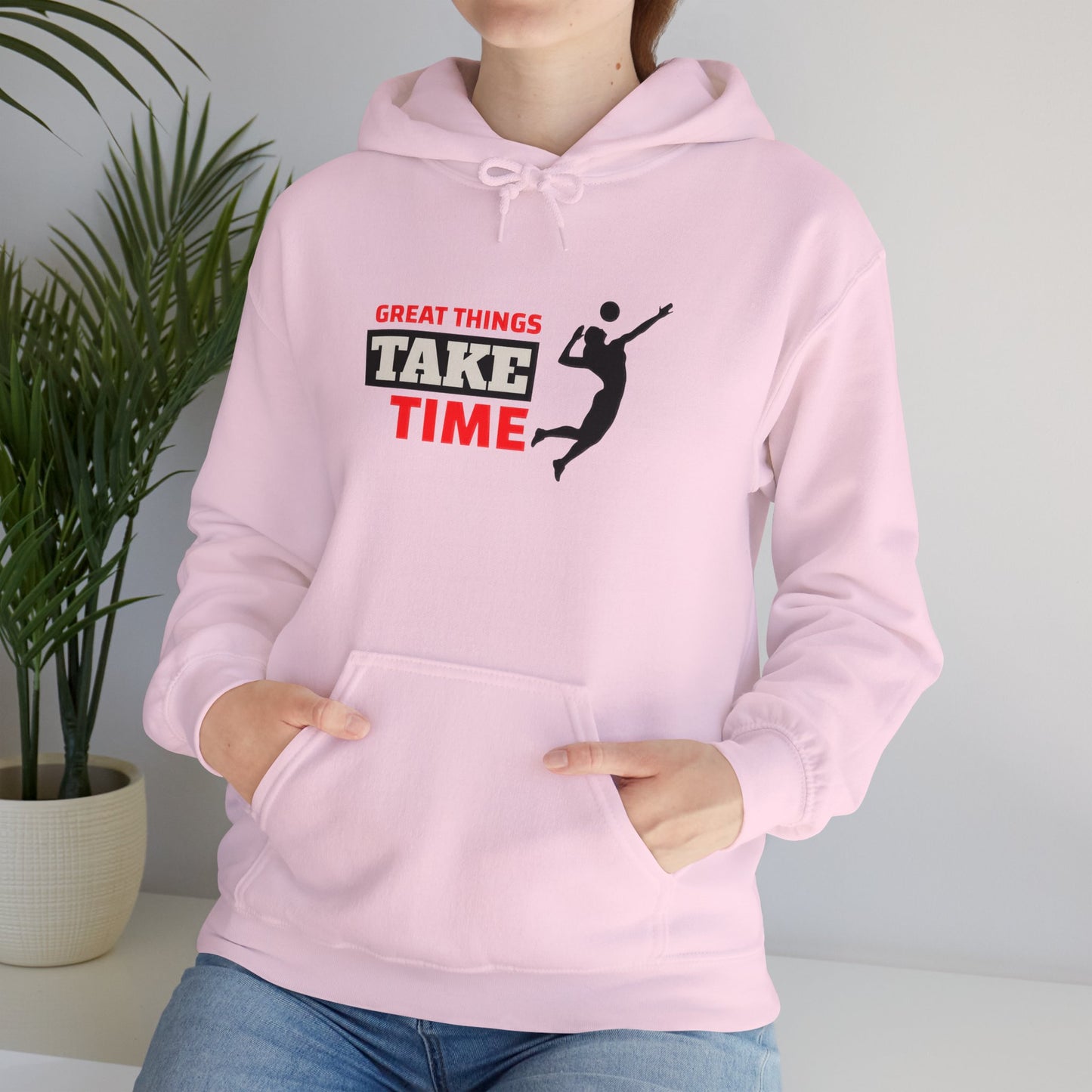 Great Things Take Time Unisex Heavy Blend™ Hooded Sweatshirt