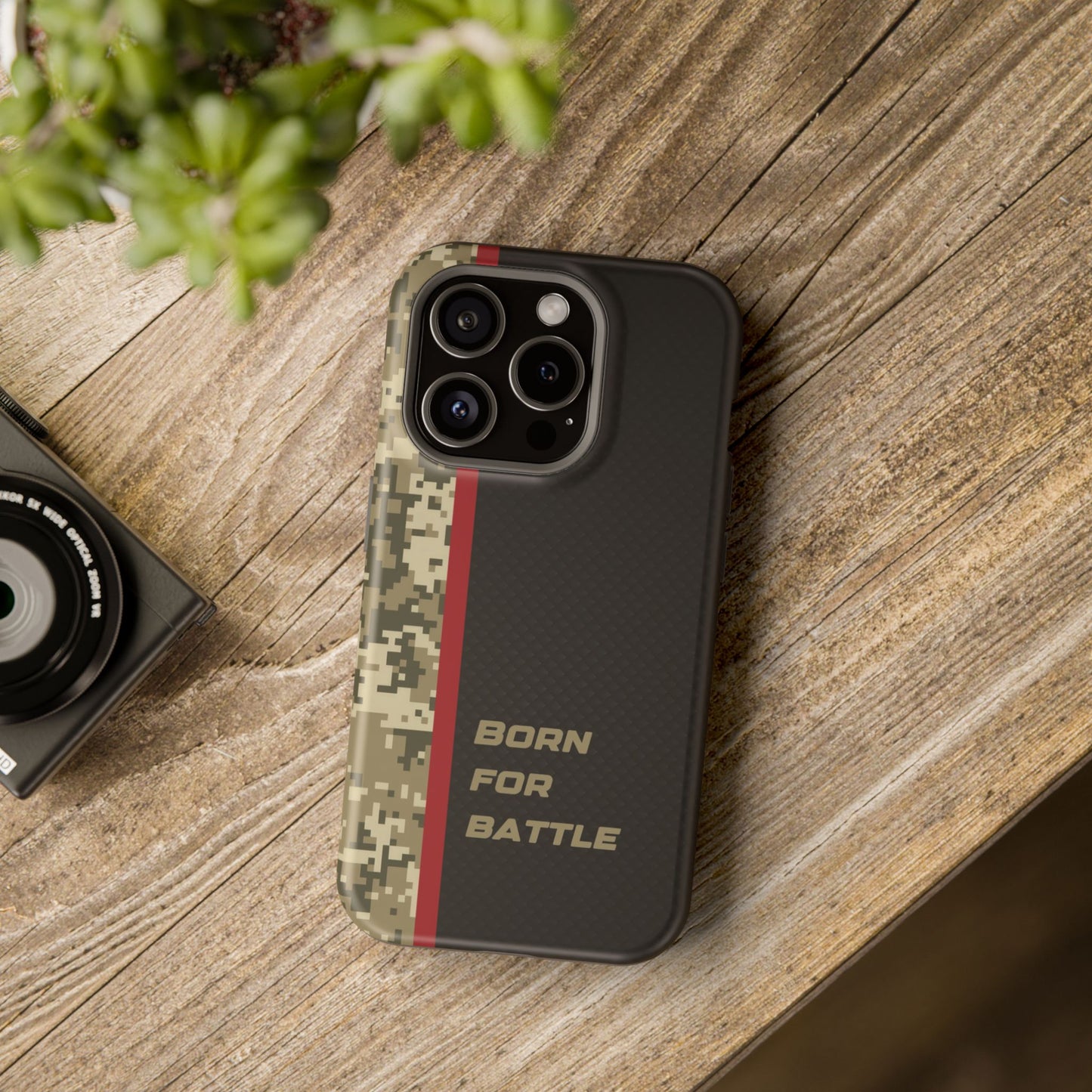 Born for Battle Magnetic Phone Case