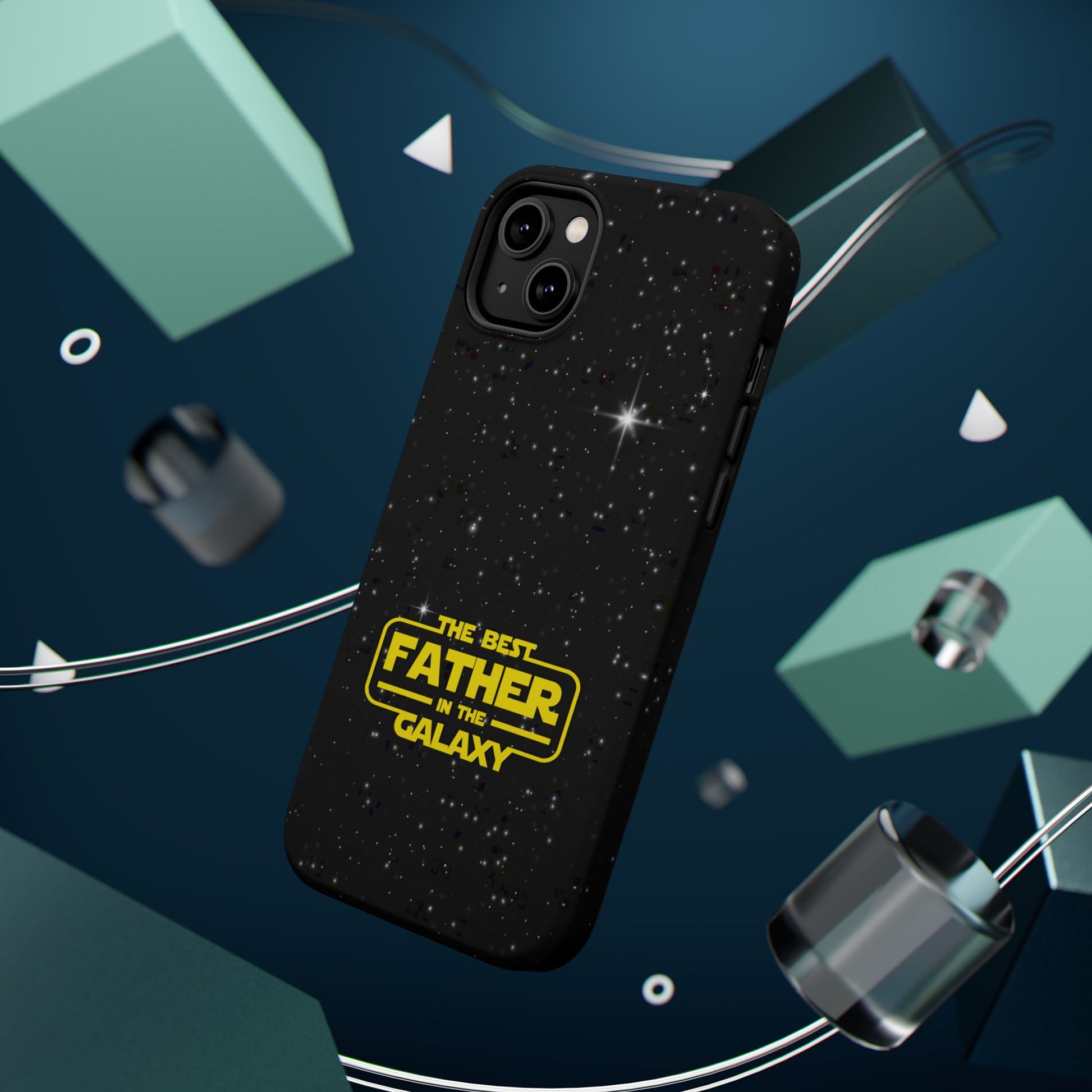 Galaxy-Themed iPhone Magnetic Case - Perfect Gift for the Best Father