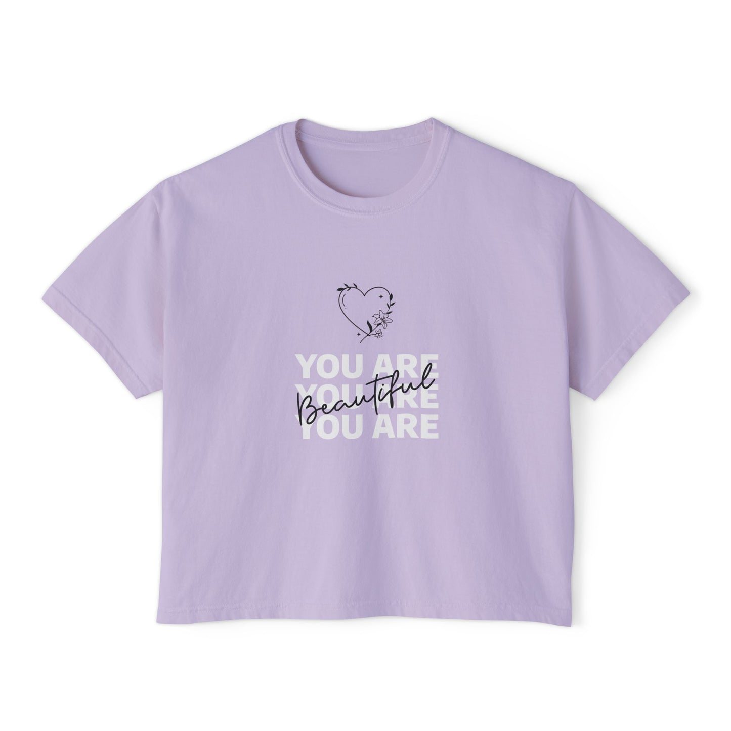 You Are Beautiful Women's Boxy Tee