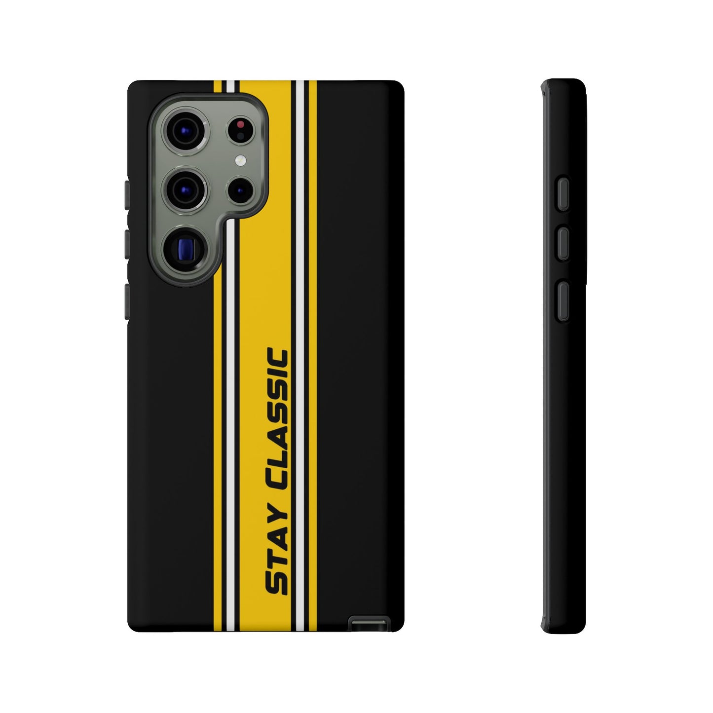 Stay Classic Tough Case – Minimalist Racing Design