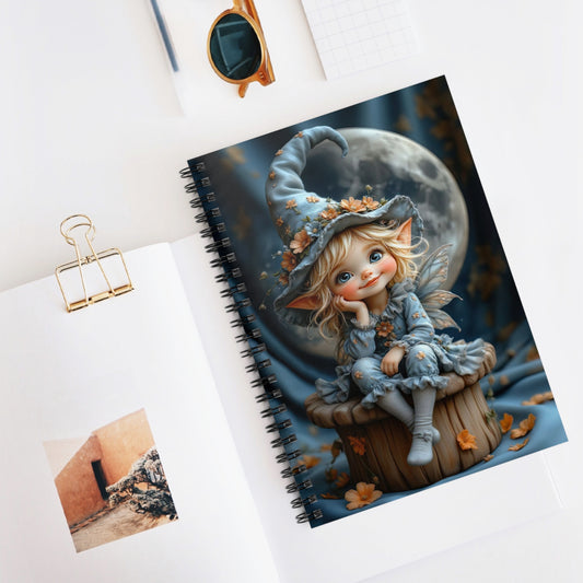 Fairy Dreamer Spiral Notebook, Fantasy Writing Journal