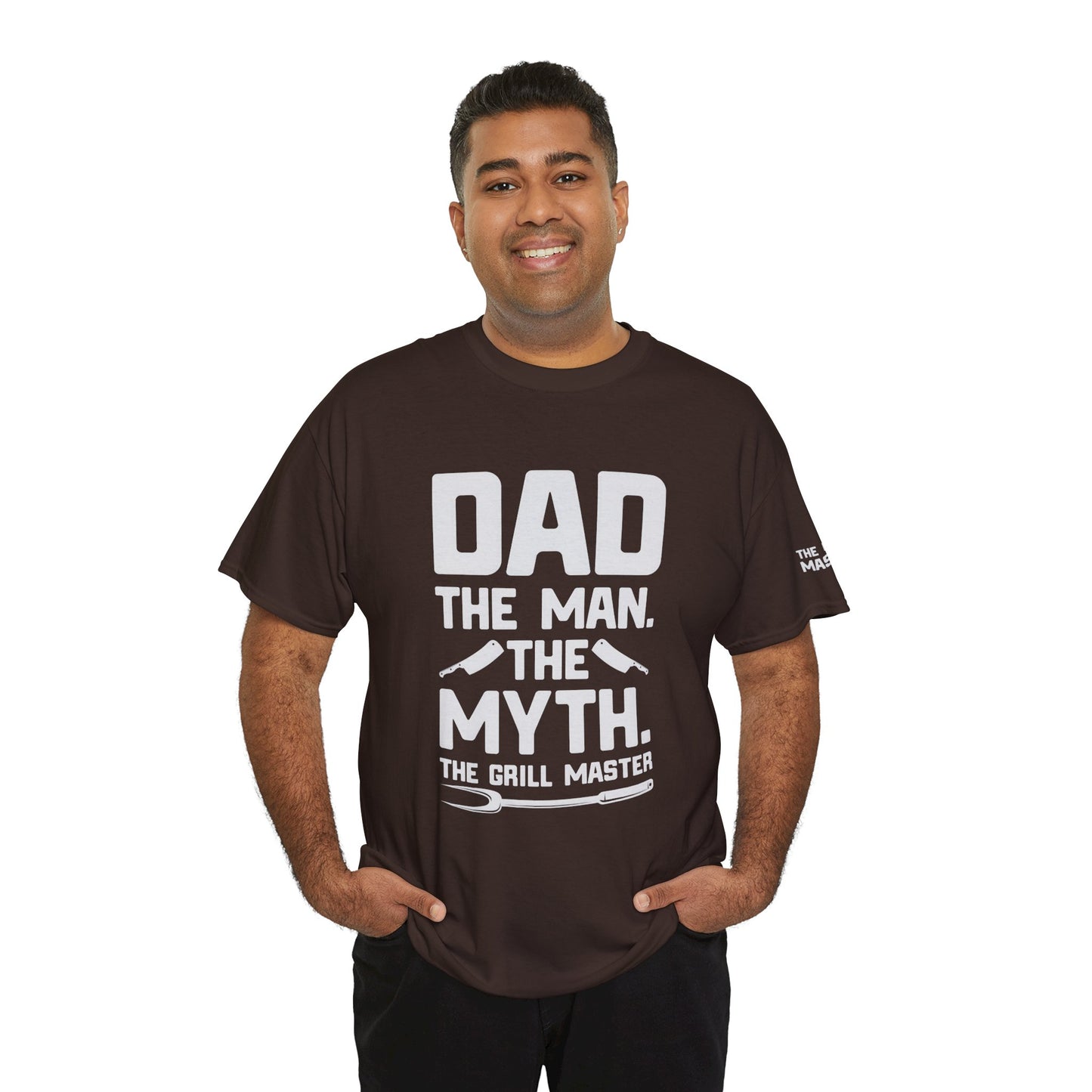 Dad The Man The Myth Grill Master Tee