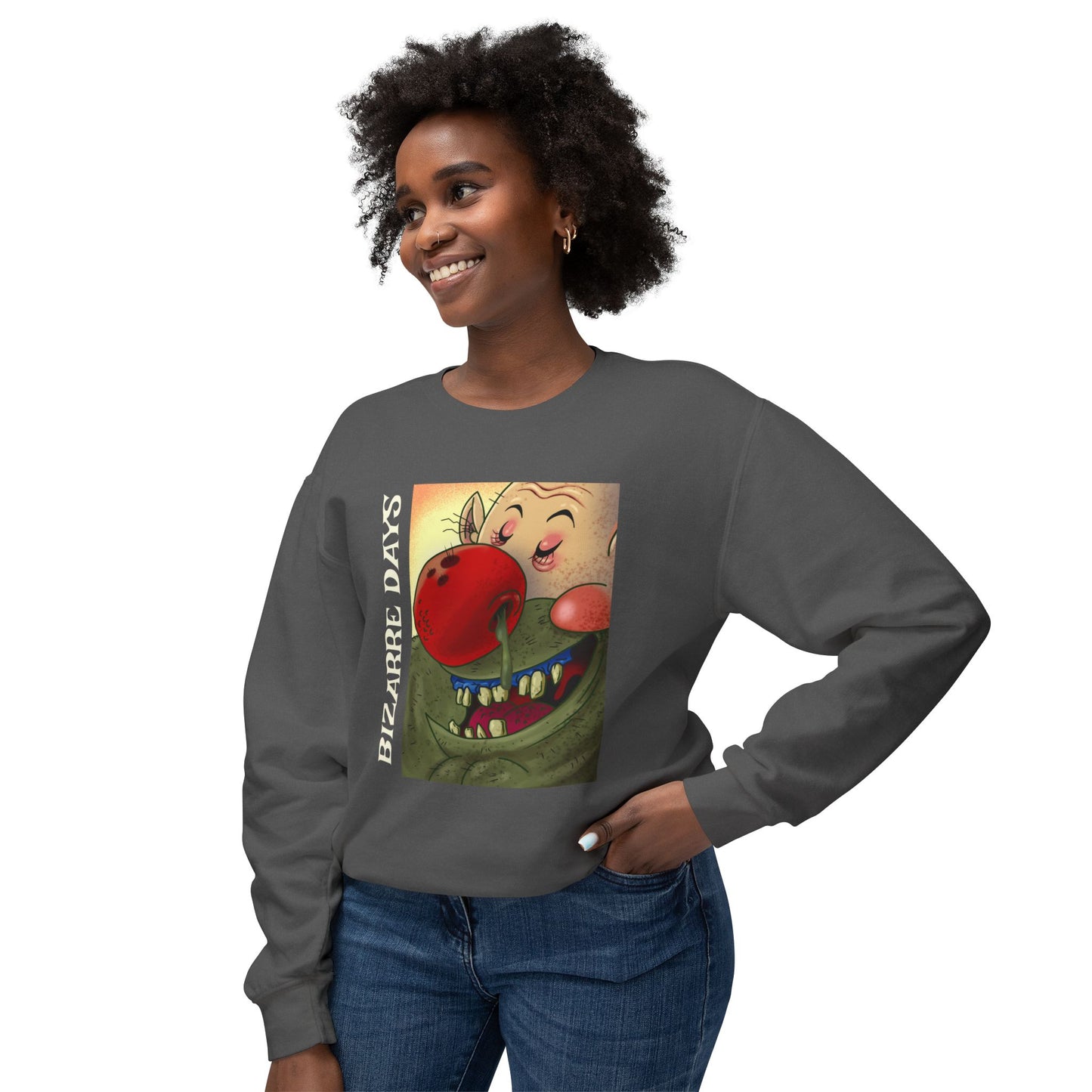 Bizarre Days Unisex Lightweight Crewneck Sweatshirt