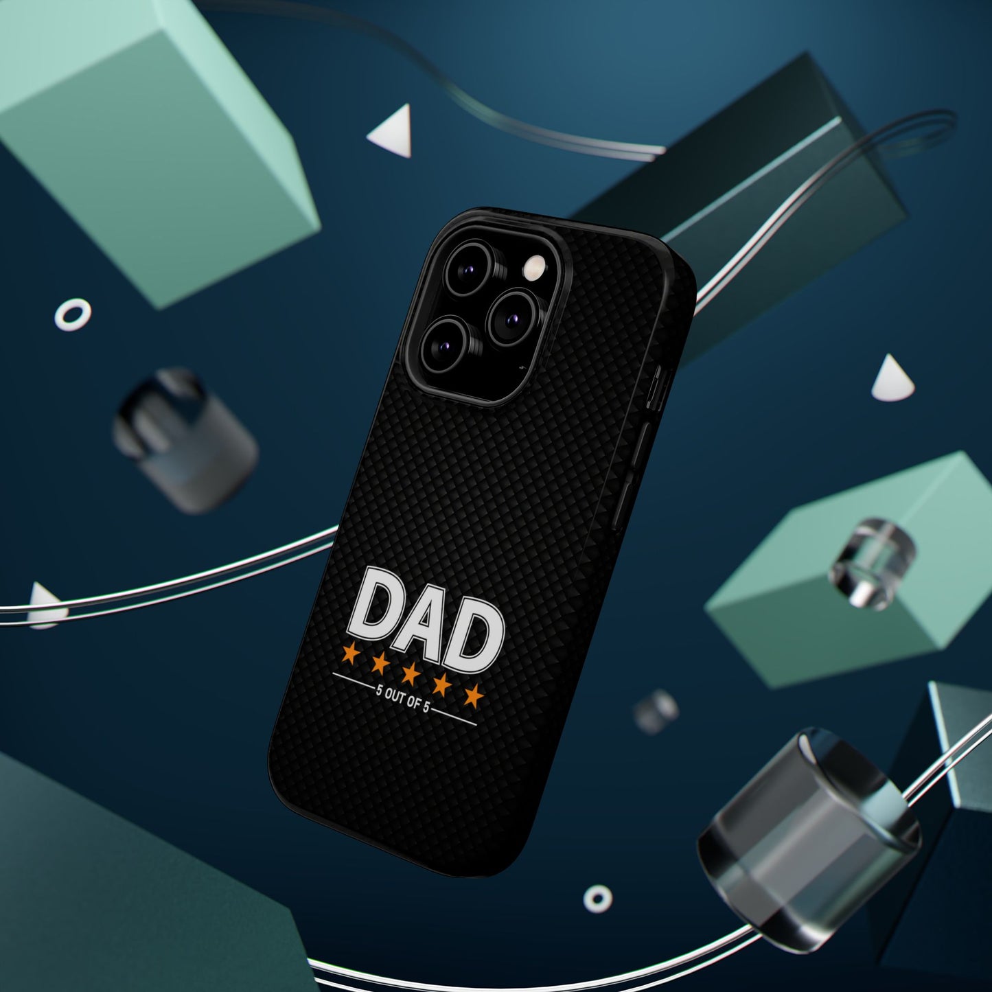 Dad 5 Out of 5 Stars Magnetic Phone Case