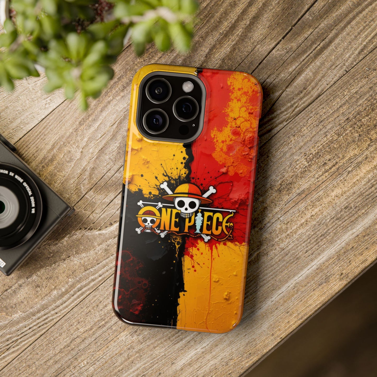 One Piece Vibrant Magnetic iPhone Cases, Anime Accessories