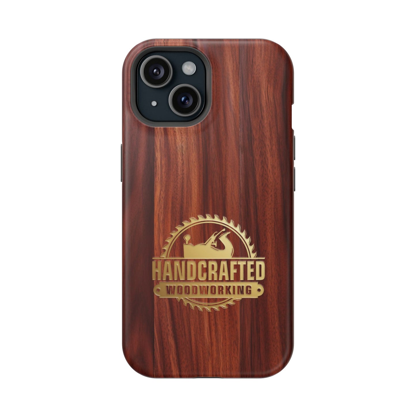 Woodworking Logo Magnetic iPhone Case