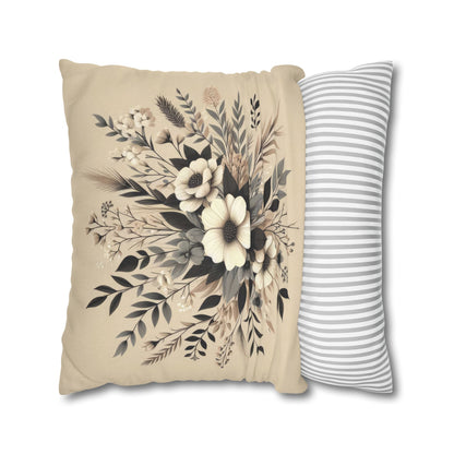 Autumn's Embrace Spun Polyester Square Pillowcase