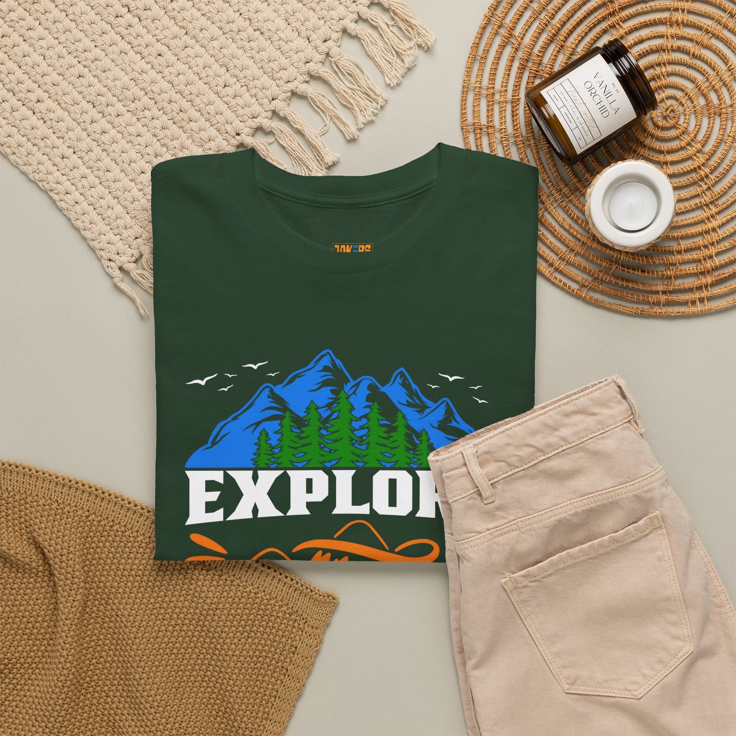 Explore More Adventure Tee - Unisex Heavy Cotton T-Shirt