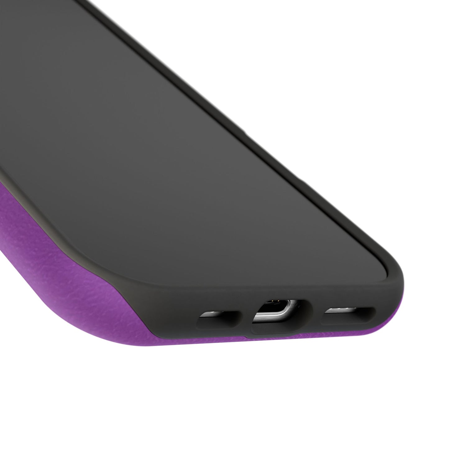 Mom On Duty Impact-Resistant Case, Purple Case for Mothers