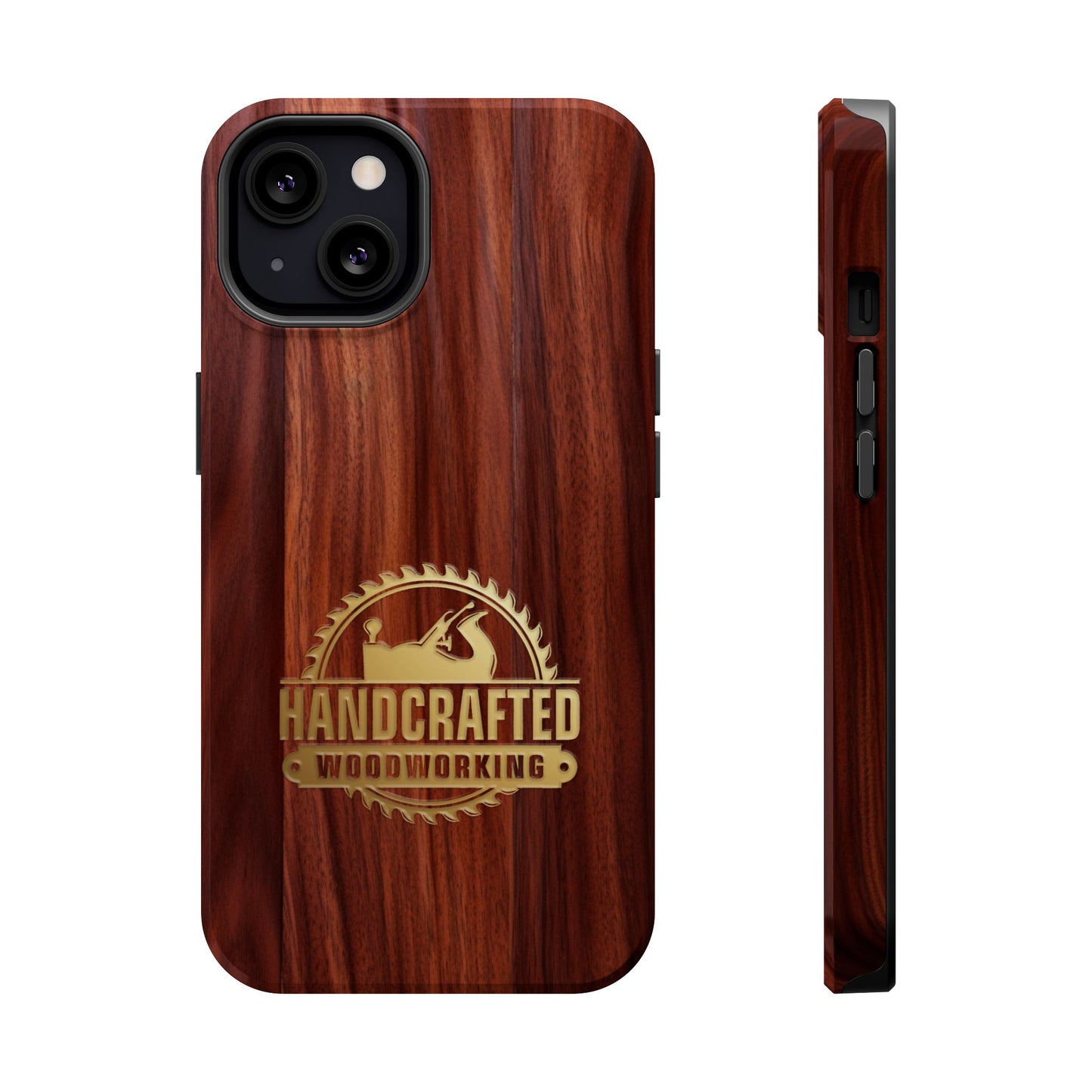 Woodworking Logo Magnetic iPhone Case