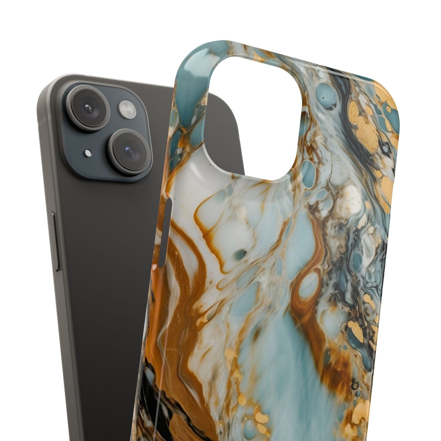 Elegant Marble Slim iPhone Case