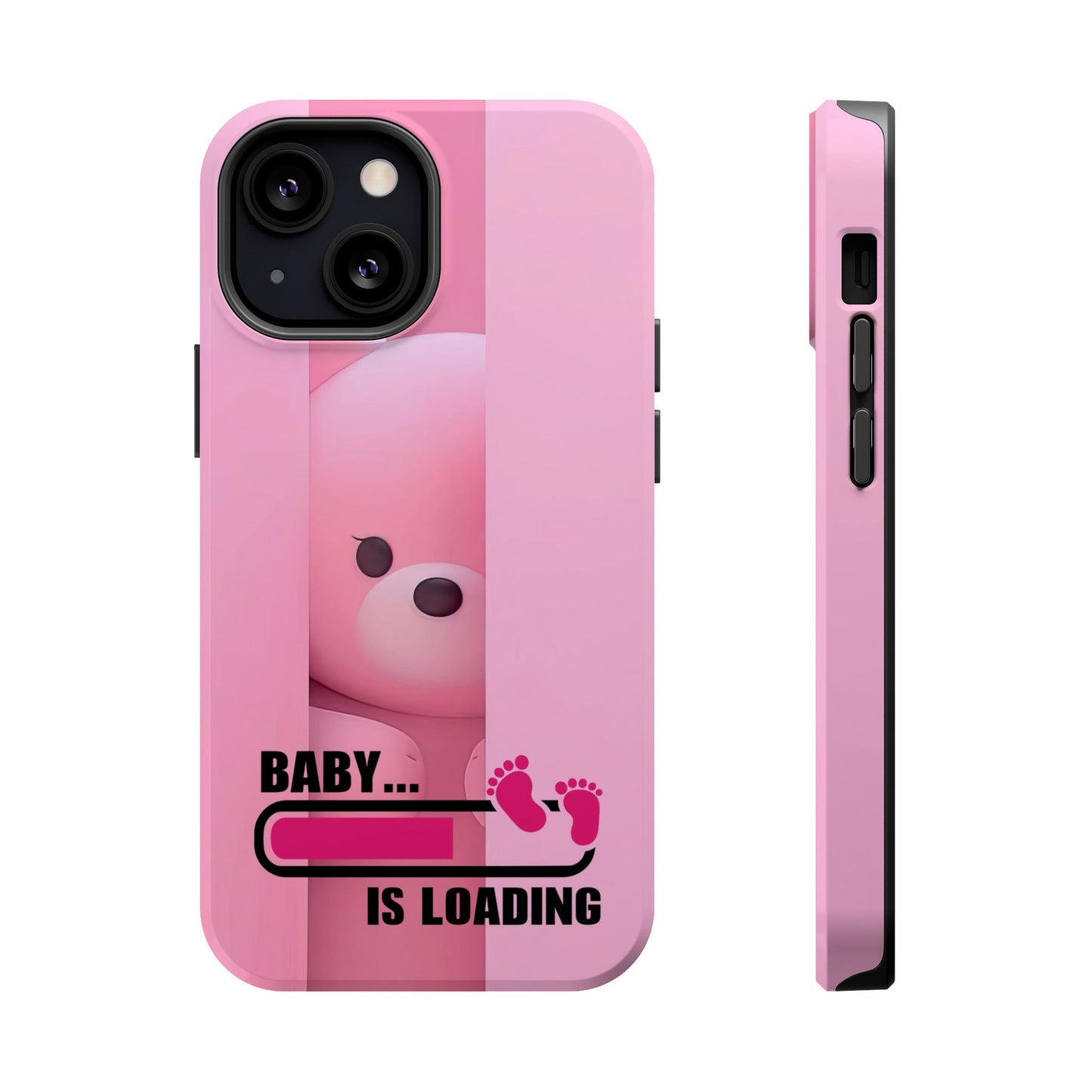 Cute Baby Loading Magnetic Phone Case, Expecting Parents Gift