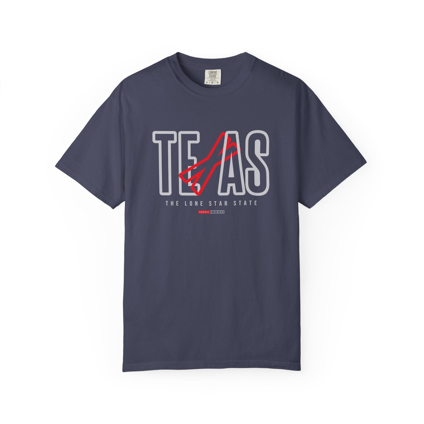 Texas Pride Unisex Garment-Dyed T-Shirt - Casual Style for State Lovers
