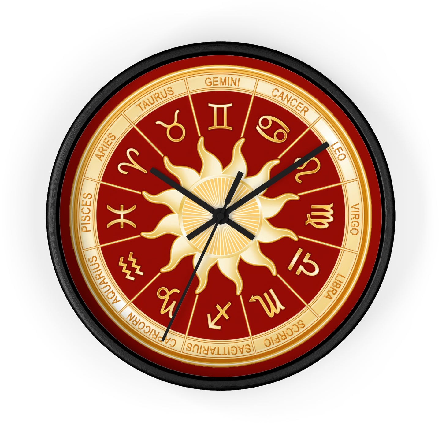 Astrology Zodiac Wall Clock 10" – Horoscope Decor