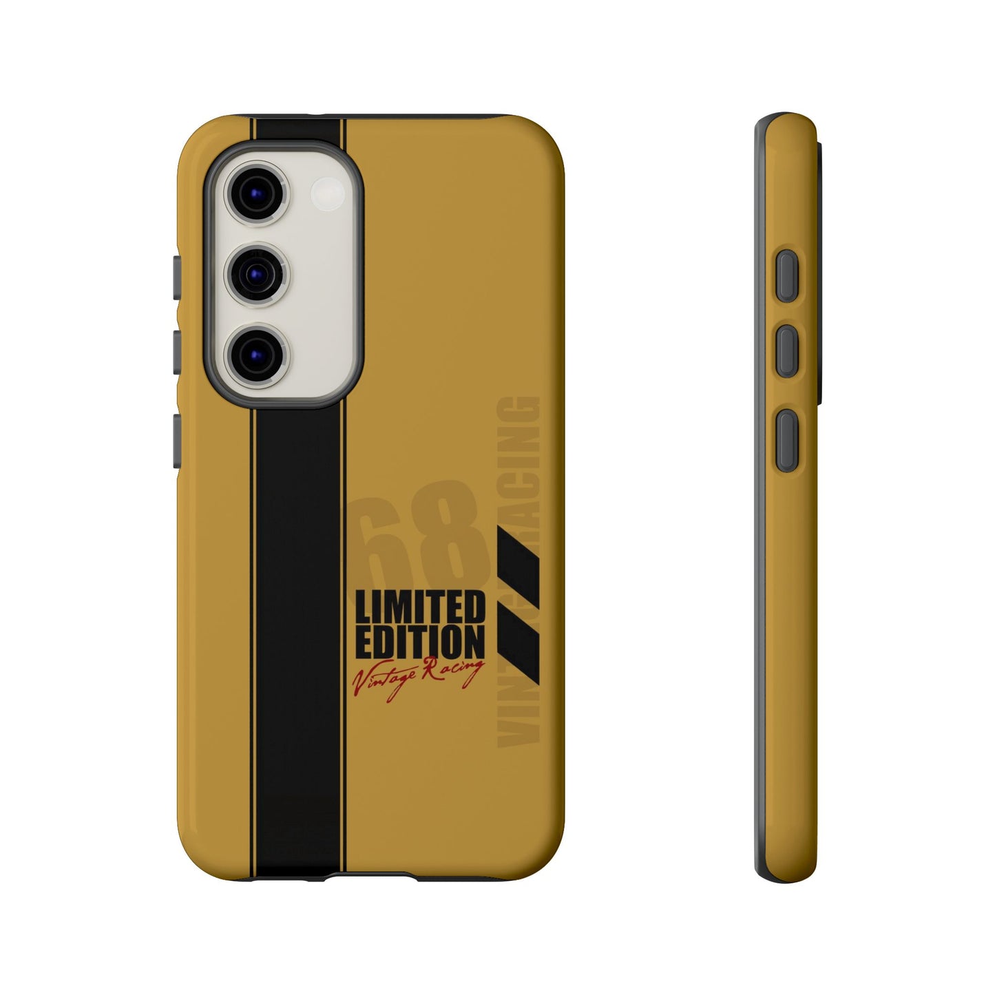 Vintage Racing 68 Tough Case, Retro Racecar Design