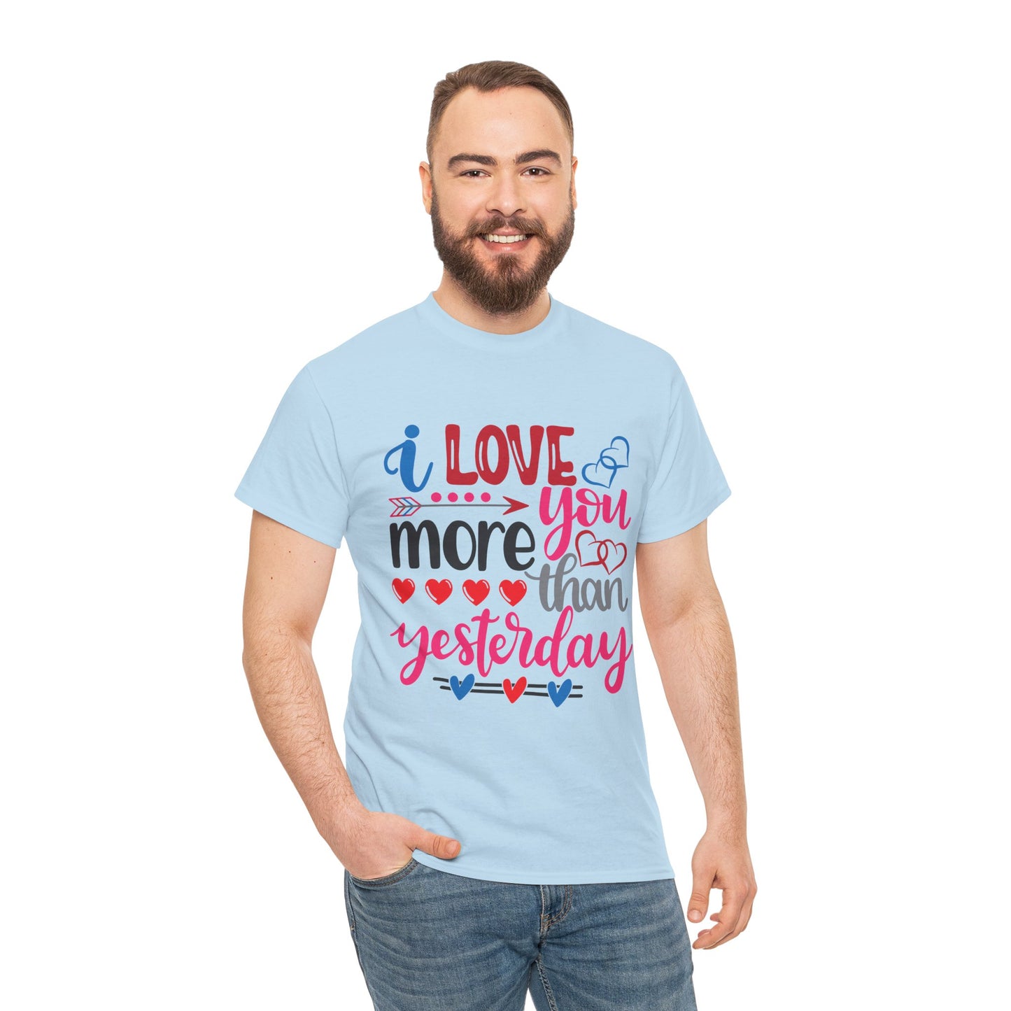 I Love You More Than  Tee, Anniversary Gift Shirt