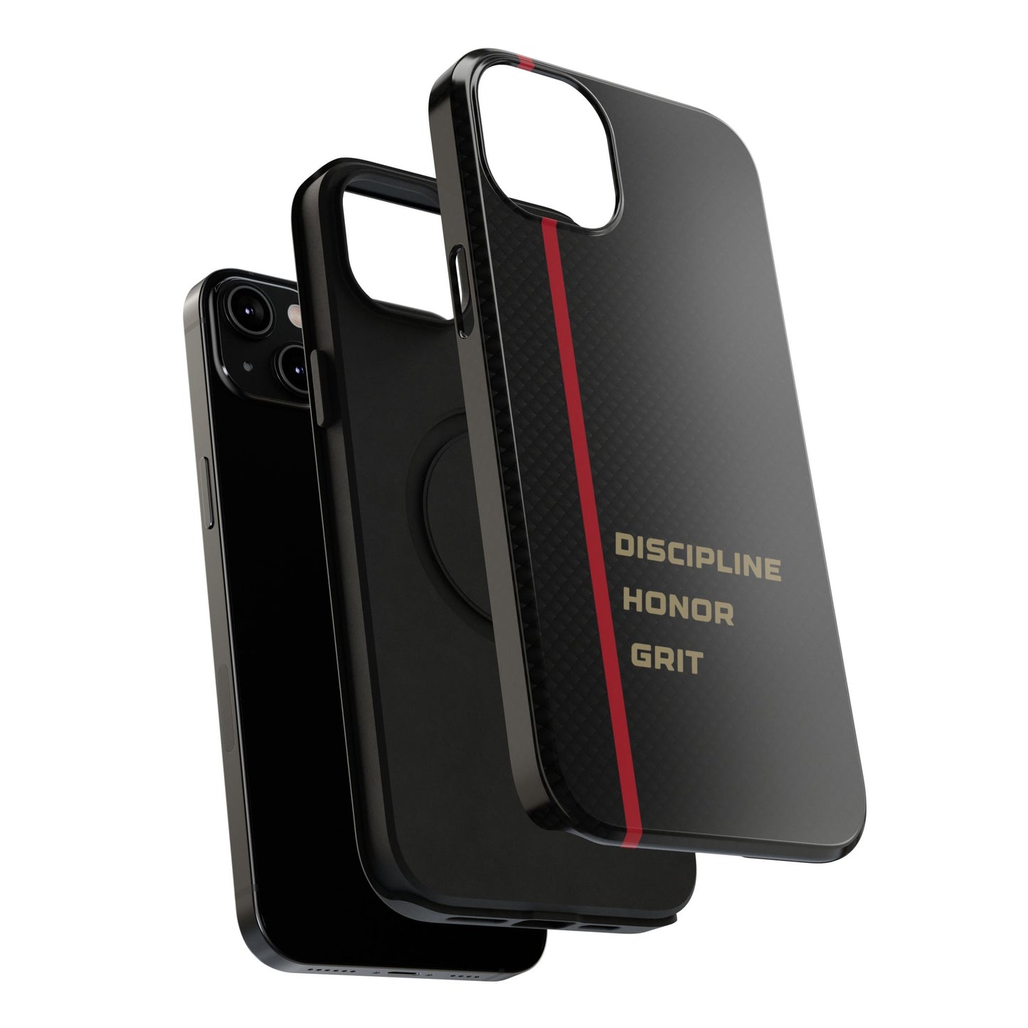 Discipline, Honor, Grit Impact-Resistant Phone Case