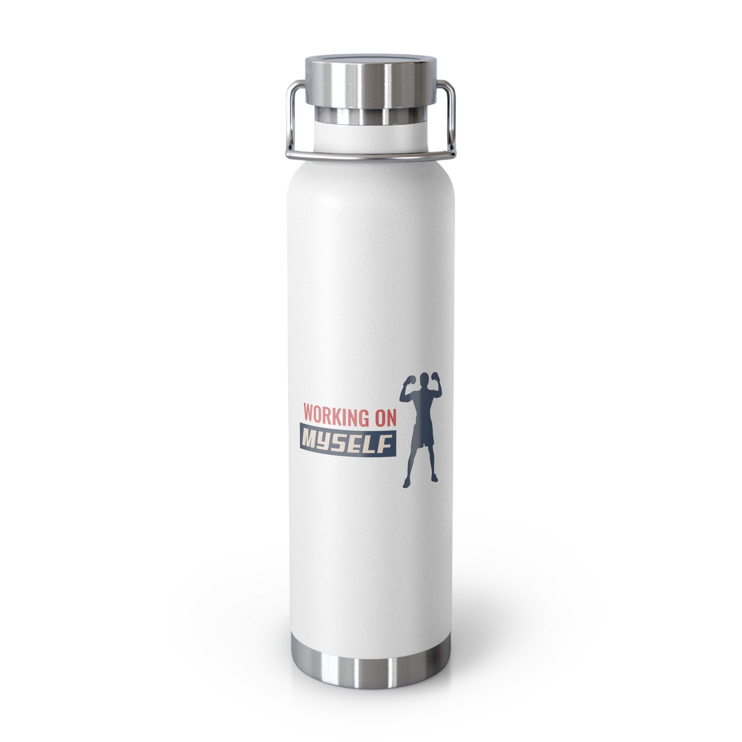 Working On Myself Insulated Bottle, 22oz