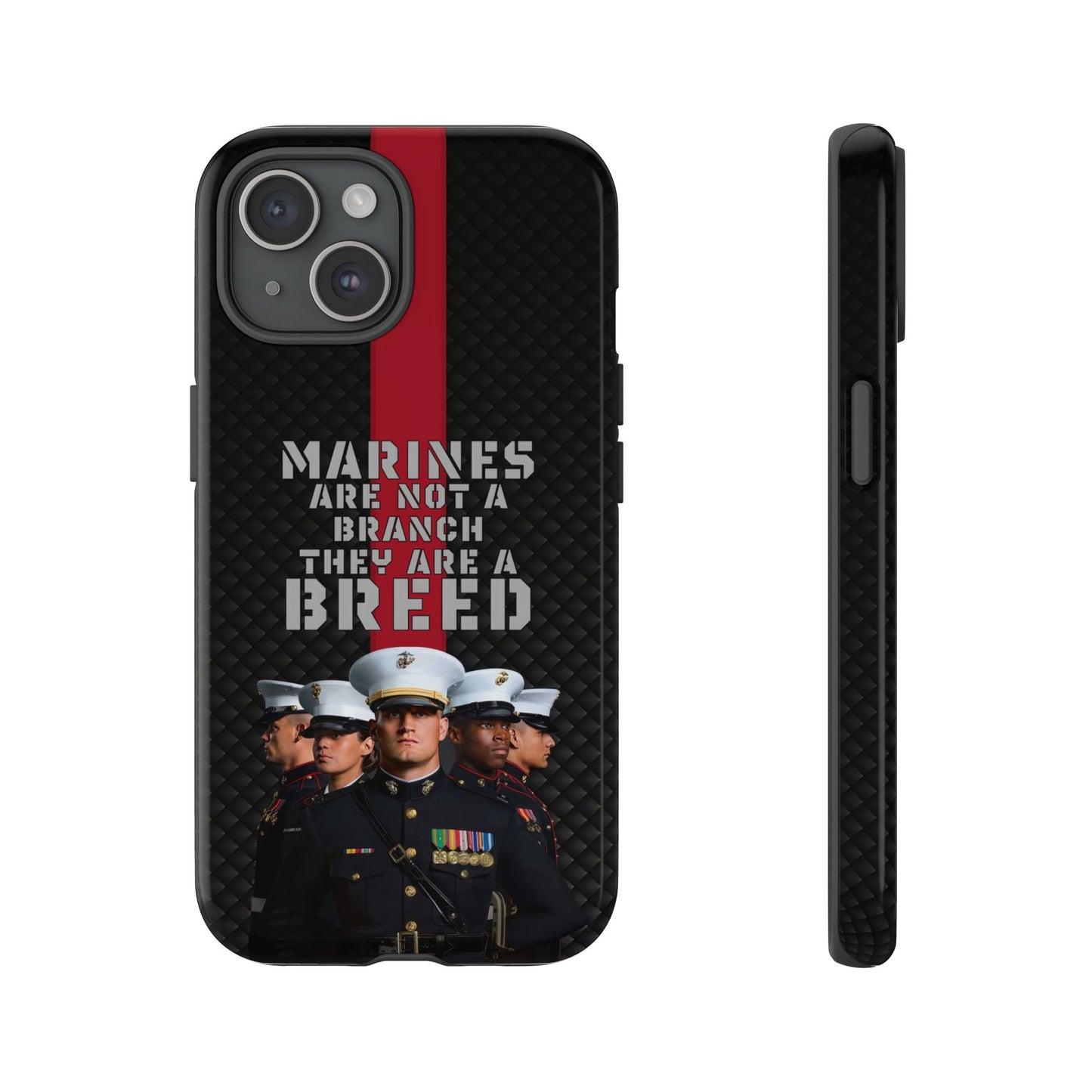 Marine Corps Tough iPhone Case - Proud Military Supporter