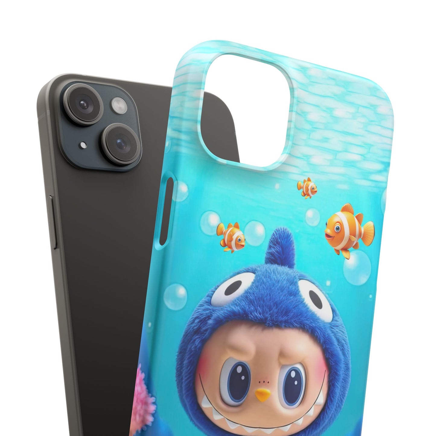 The Monsters Underwater Snap Case - Playful Design
