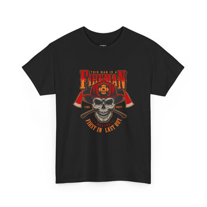 Fireman T-shirt, First In Last Out Tee
