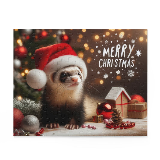 Christmas Ferret Puzzle (120, 252, 500-Piece)