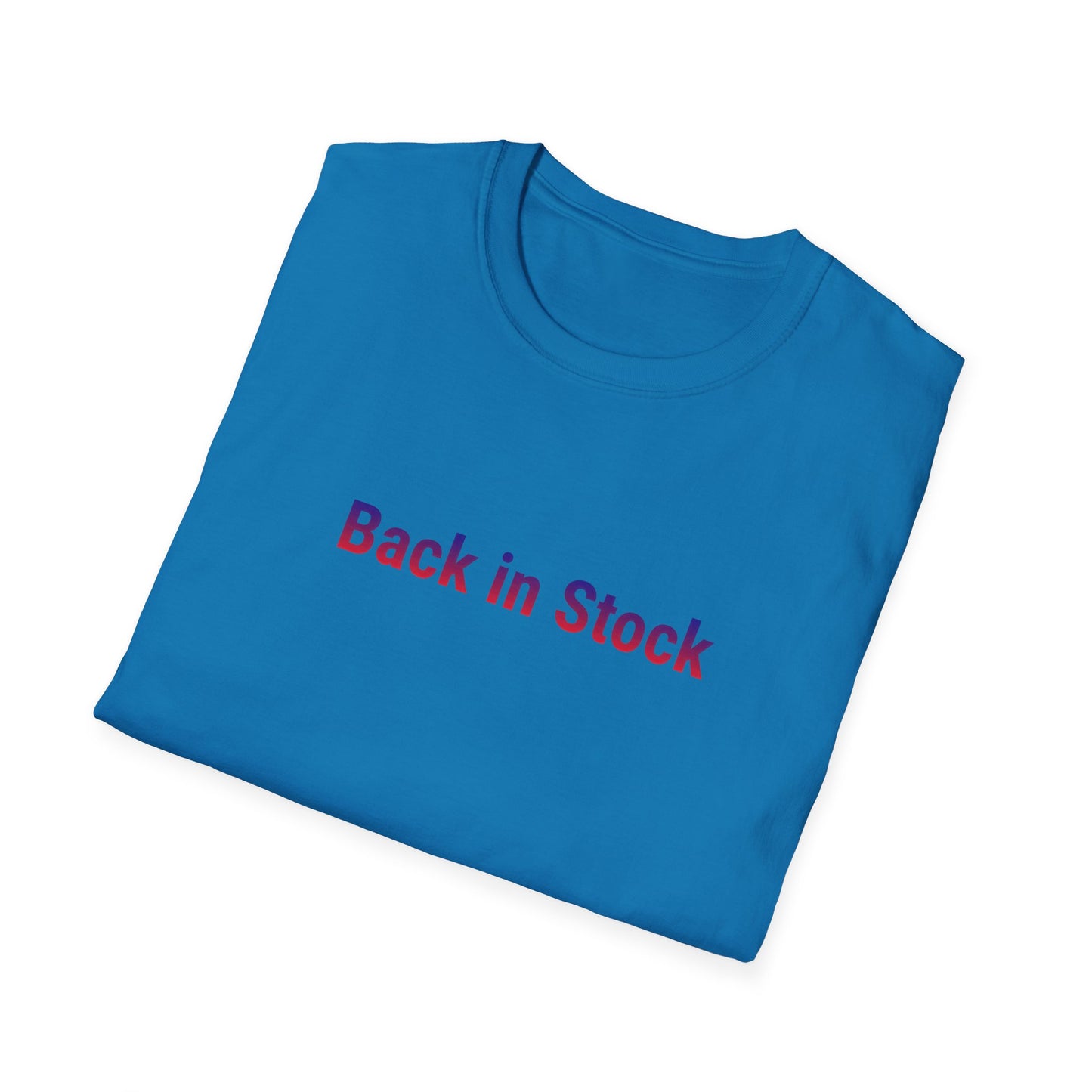 Back In Stock Unisex Softstyle T-Shirt