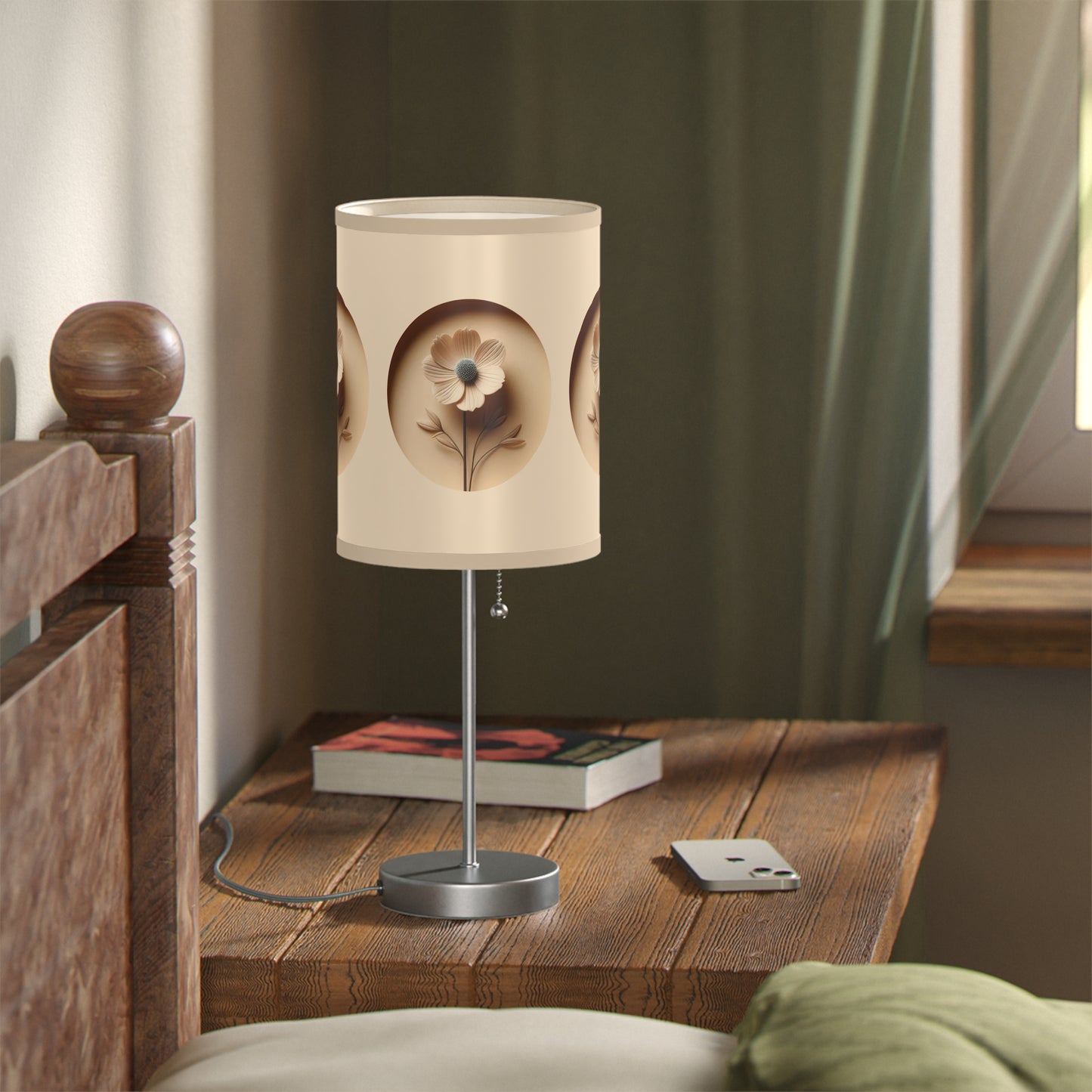 Embedded Flower Lamp on a Stand, US|CA plug