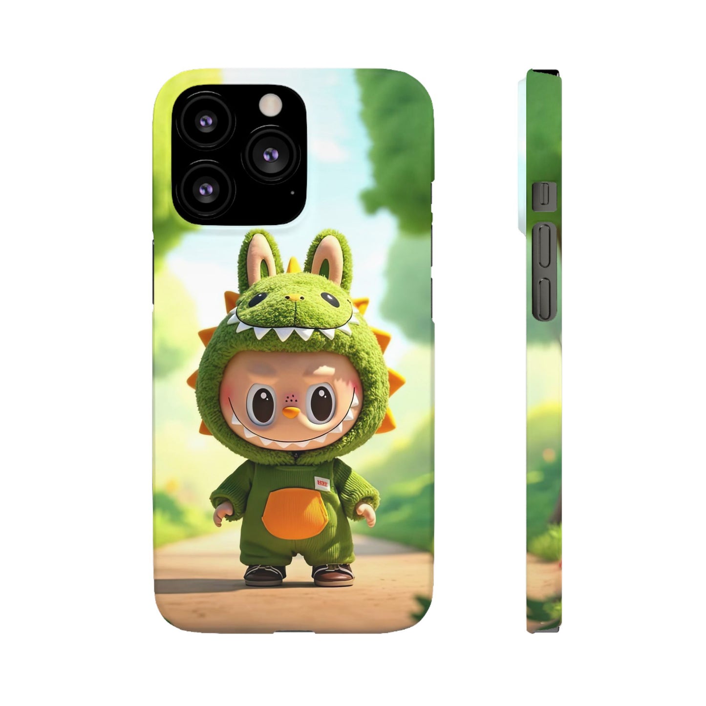 The Monsters Snap Case for iPhone Models – Playful Dinosaur Design