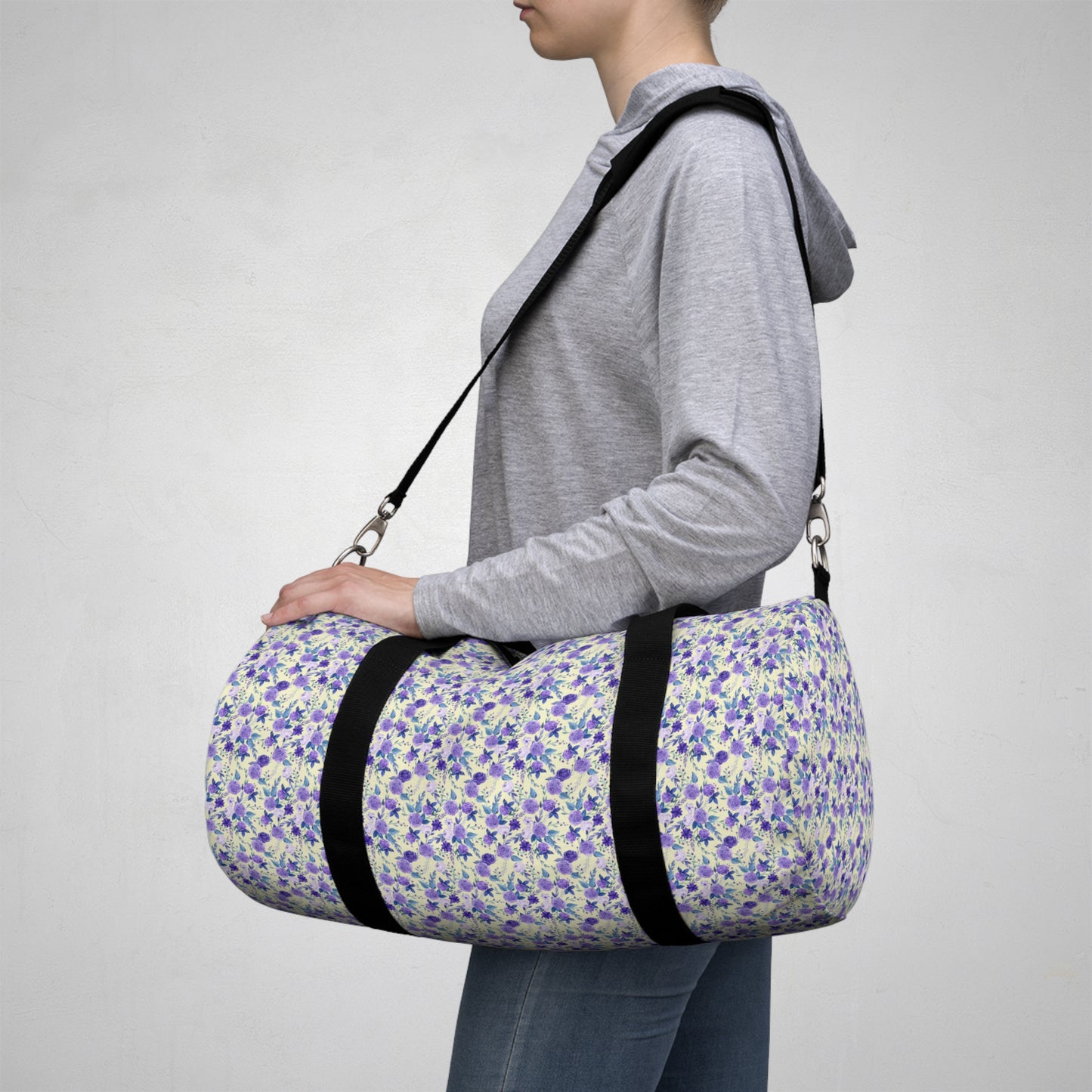 Violet Duffel Bag