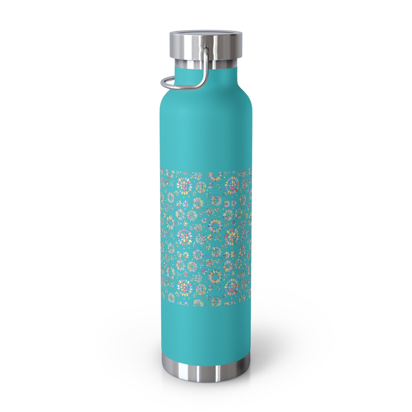 Vibrant Vibes Copper Vacuum Insulated Bottle, 22oz