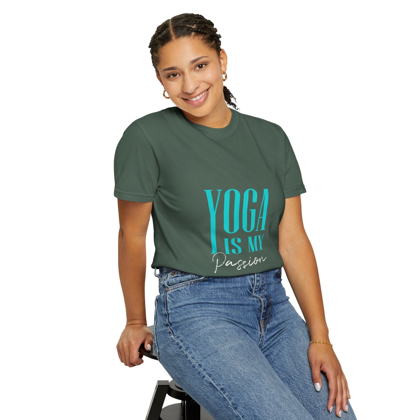 Yoga Is My Passion Unisex Garment-Dyed T-Shirt