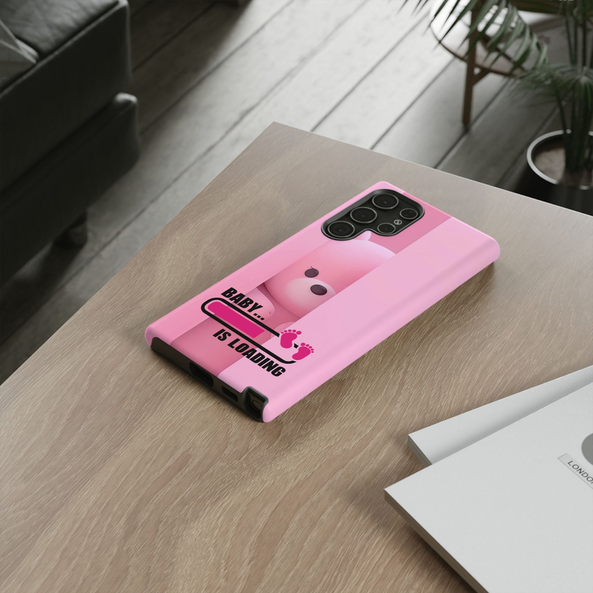 Cute Baby Loading Tough Case - Expecting Parents Accessory