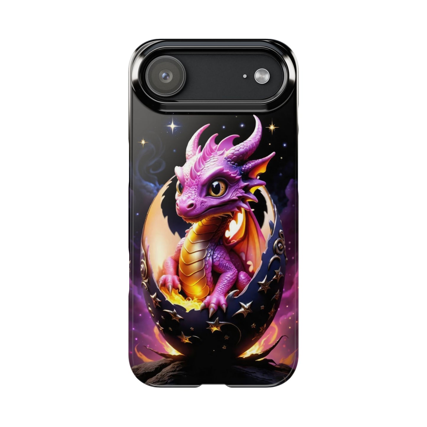 Fantasy Baby Dragon Slim Phone Case, Gift for Dragon Lovers