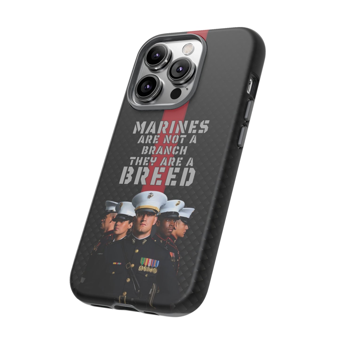 Marine Corps Tough iPhone Case - Proud Military Supporter