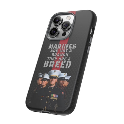 Marine Corps Tough iPhone Case - Proud Military Supporter