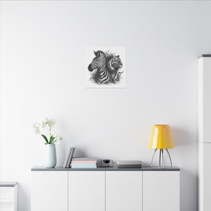 Stripes and Shadows - Canvas Print