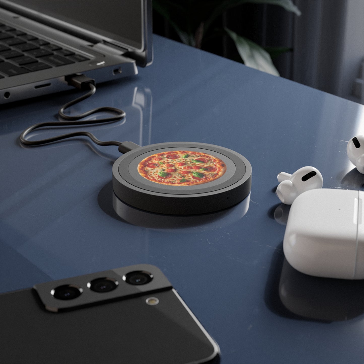 Mini Pizza Quake Wireless Charging Pad