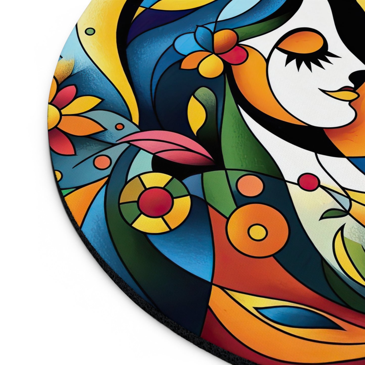 Digital Art Mouse Pad - Mother with Child