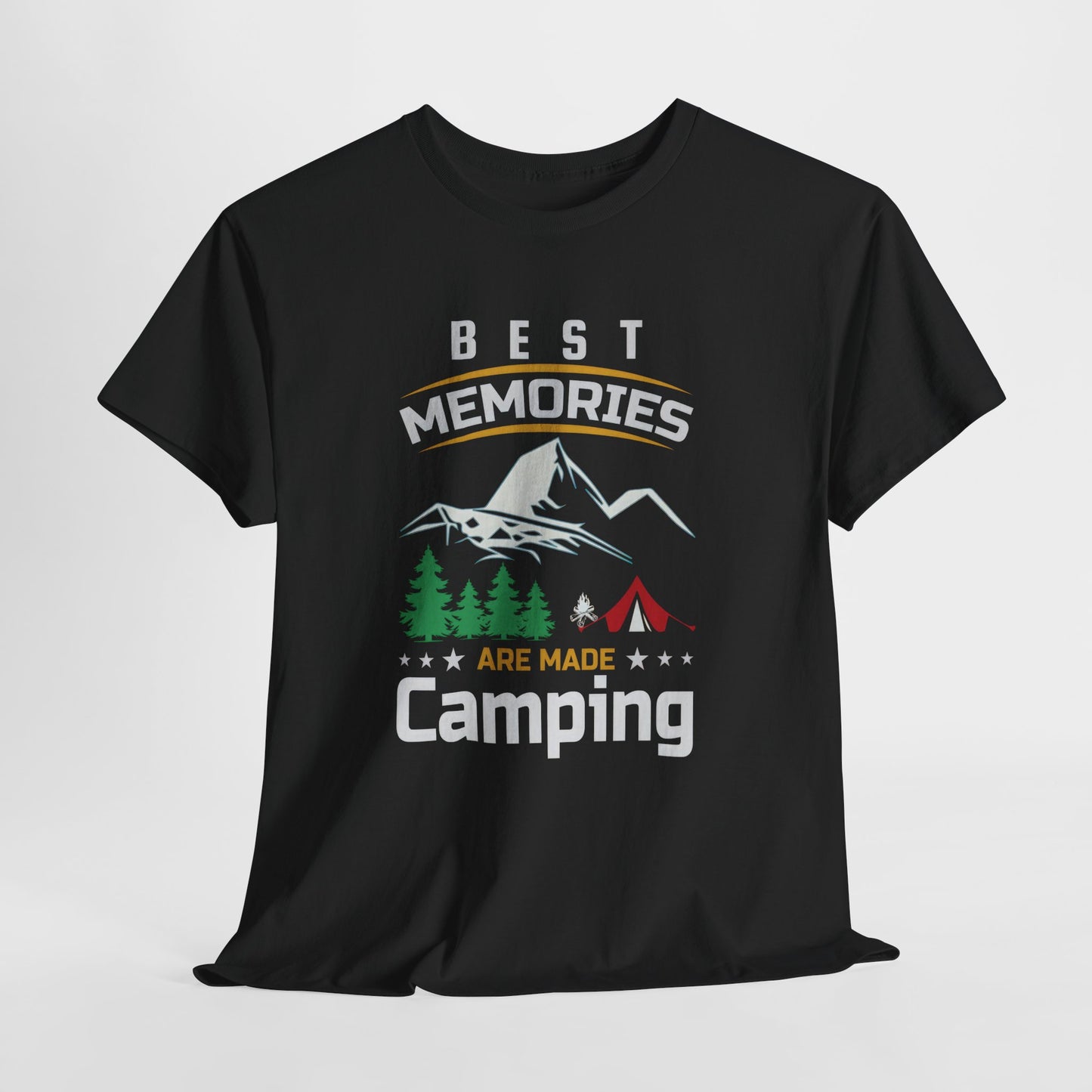 Camping Memories Unisex Heavy Cotton Tee