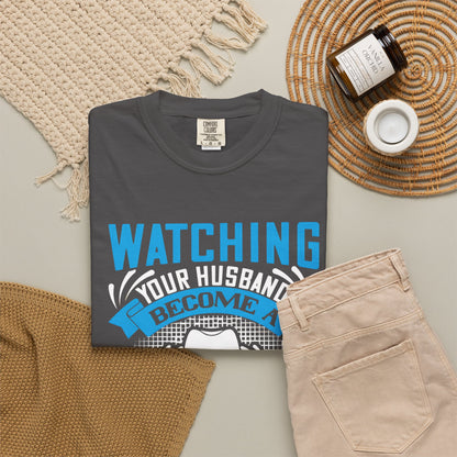 Funny Father's Day T-Shirt - Unisex Garment-Dyed