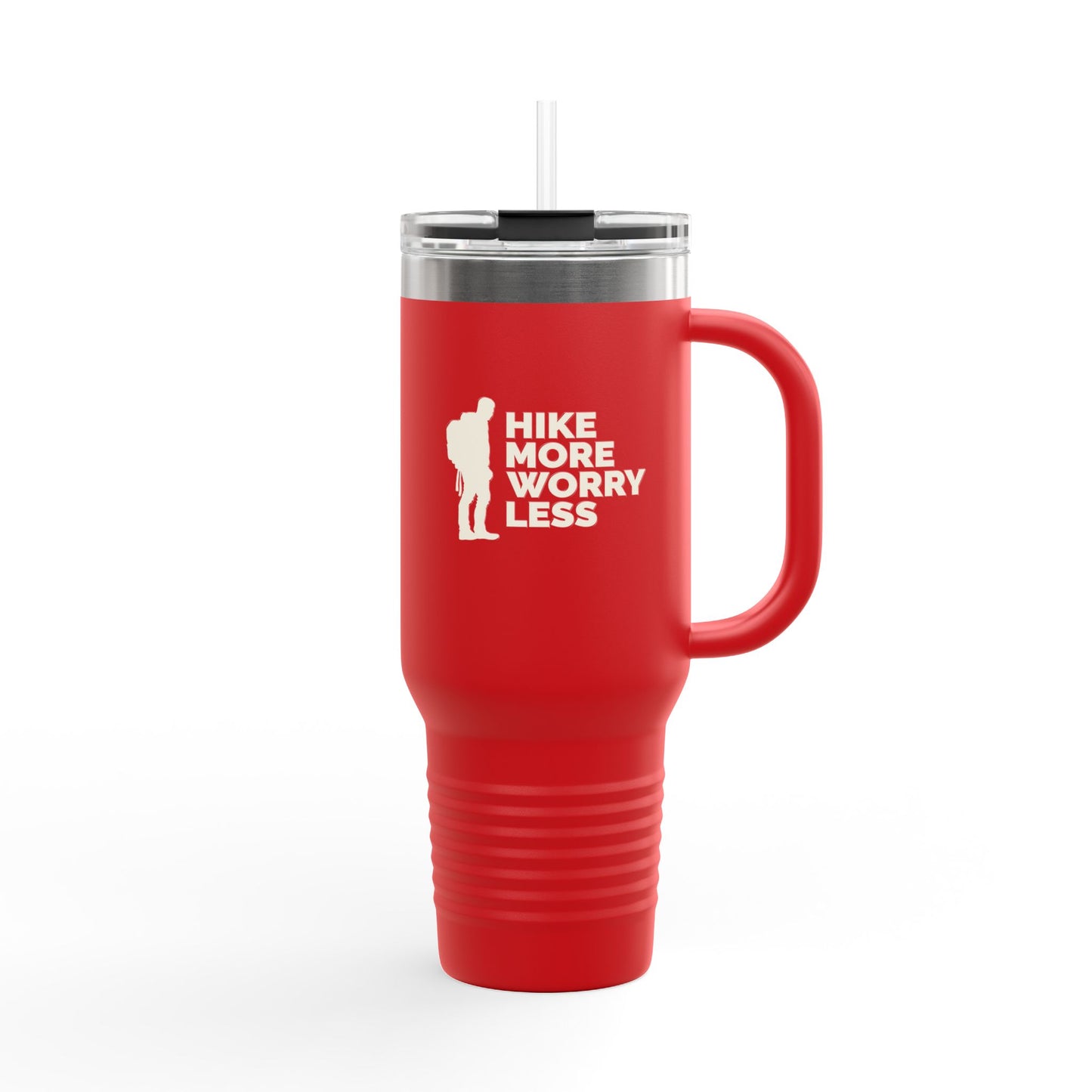 Hike More Worry Less Travel Mug, 40oz