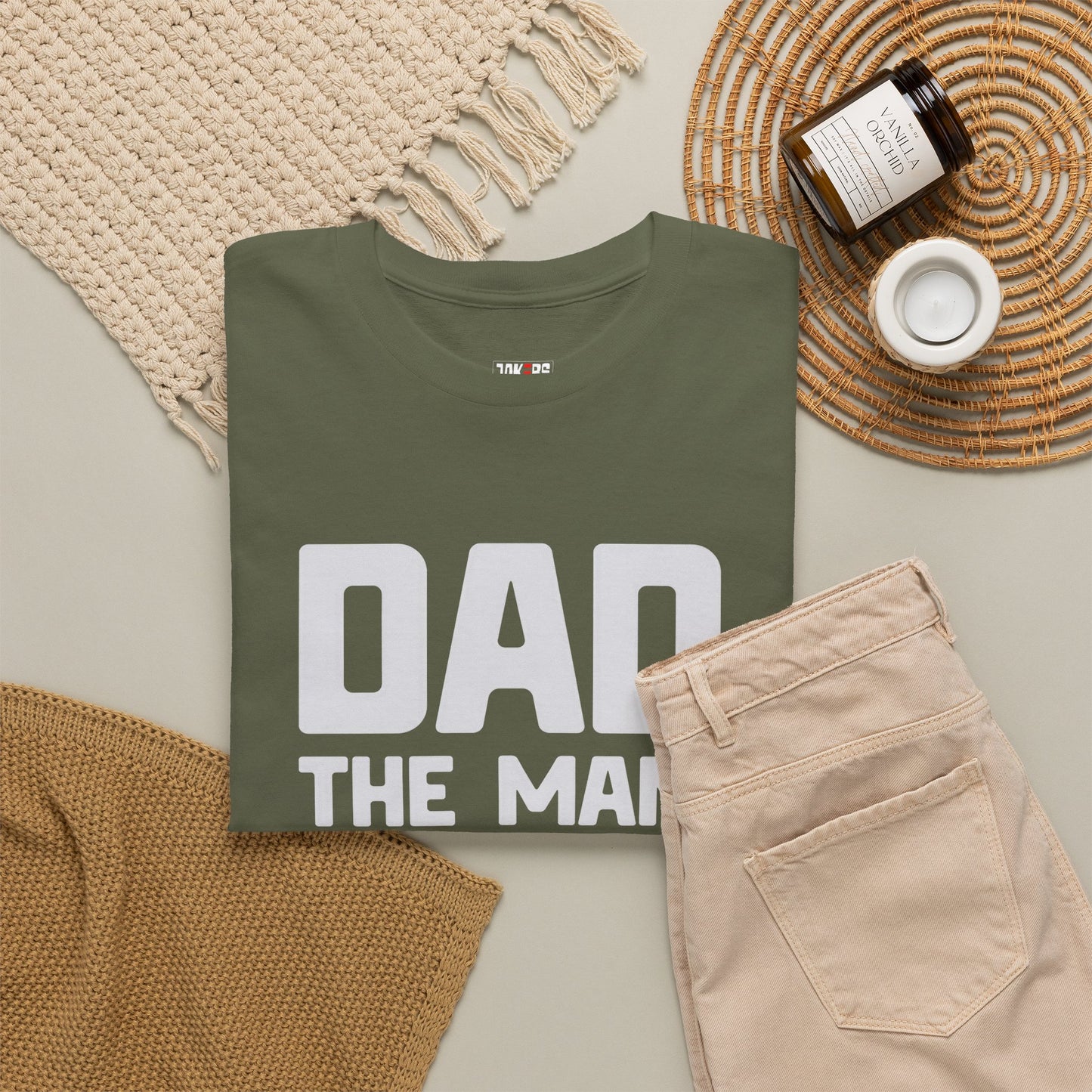 Dad The Man The Myth Grill Master Tee