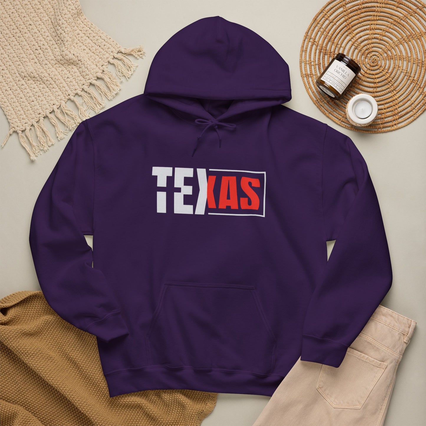 Vintage Texas Unisex Heavy Blend Hoodie - Comfortable & Stylish for Every Occasion