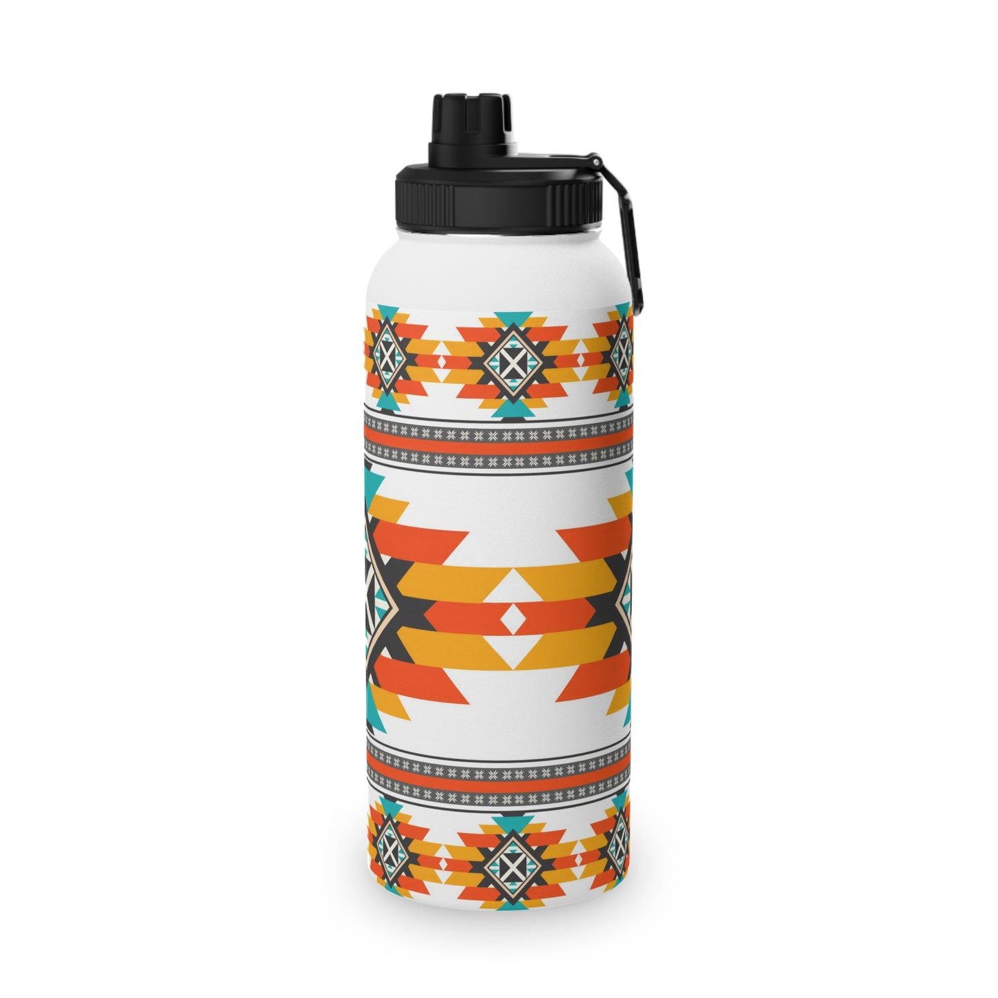 Native Harmony Stainless Steel Water Bottle, Sports Lid