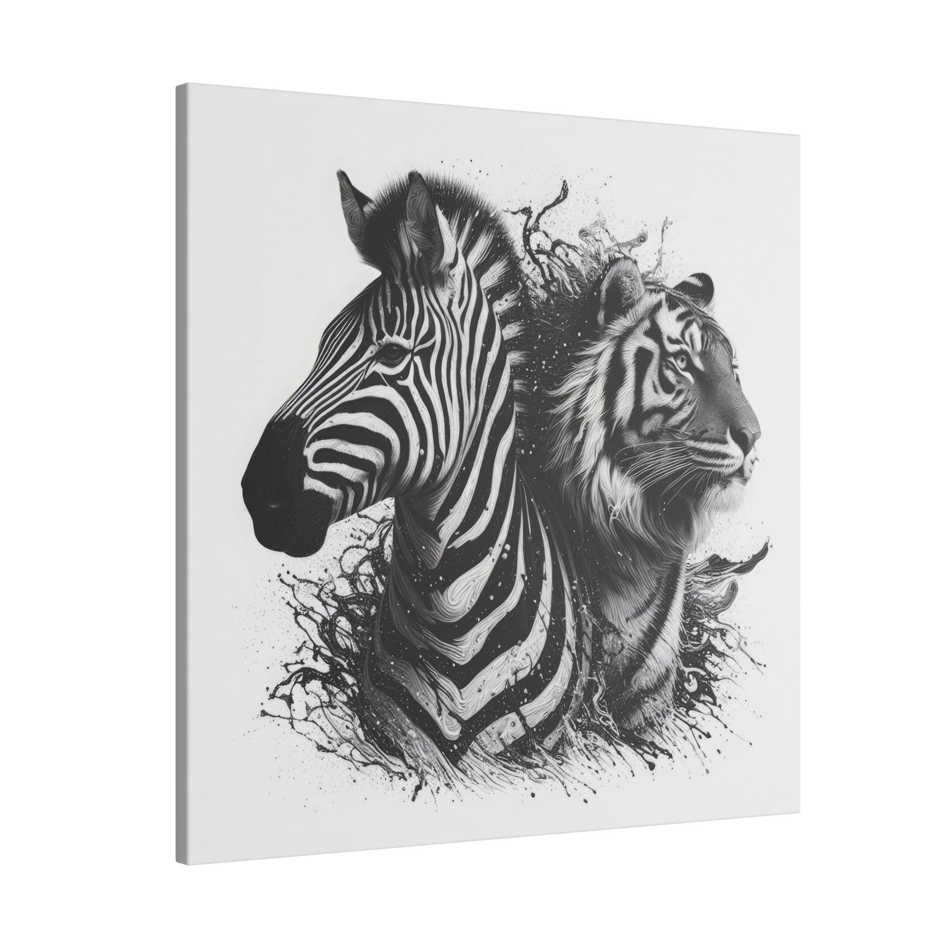 Stripes and Shadows - Canvas Print