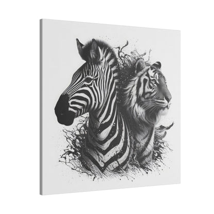 Stripes and Shadows - Canvas Print