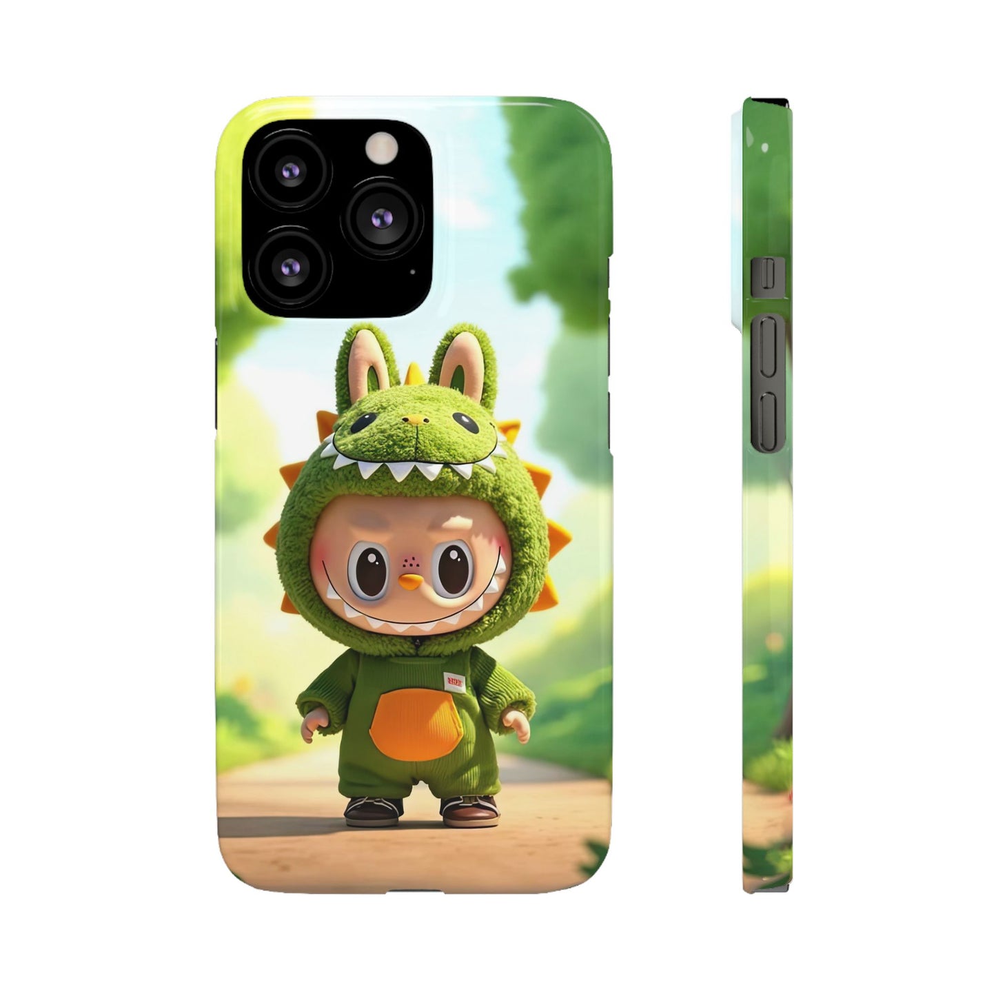 The Monsters Snap Case for iPhone Models – Playful Dinosaur Design